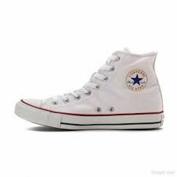 converse dainty high tops white
